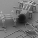 Illustration for article titled This Mechanical Nano-Lance Is One Hundredth the Size of a Human Hair